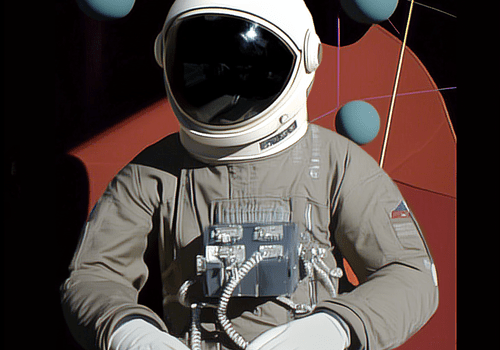 Destination lune Visuel exposition