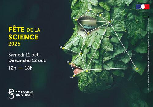 Fête de la Science 2025 à Sorbonne Université, du 7 au 12 octobre