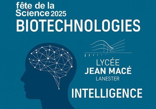 Visuel Biotechnologies - fête de la science - lycée Jean Macé