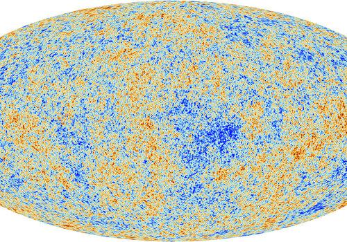Une représentation du rayonnement de fond diffus cosmologique, par le satellite Planck.