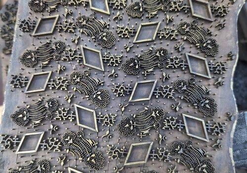 Plaque d'impression textile