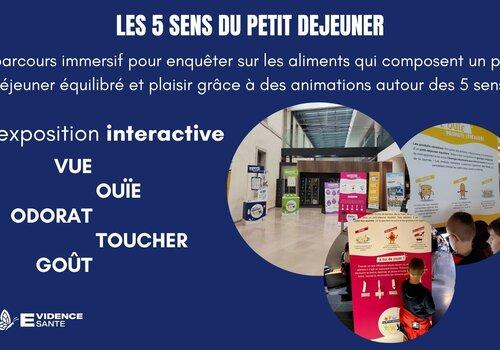 Exposition les 5 sens du petit-déjeuner