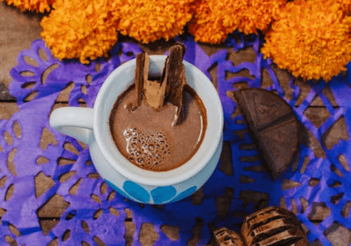 Une tasse de chocolat chaud au Mexique