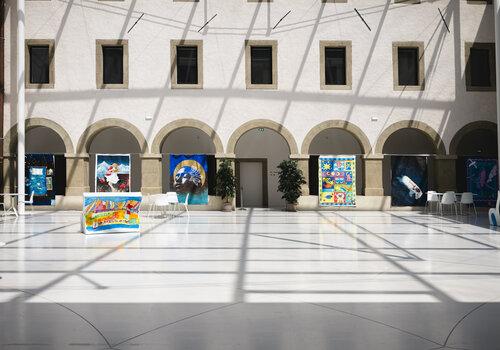 Espace d'exposition au sein du Pôle culturel de Thonon-les-bains