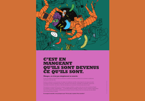 je mange donc je suis