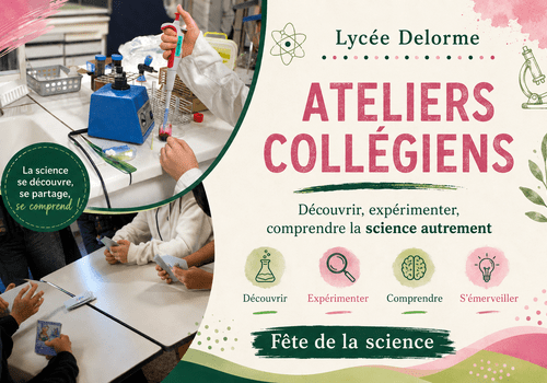 Ateliers collégiens Lycée Delorme
