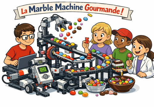 Marble Machine gourmande