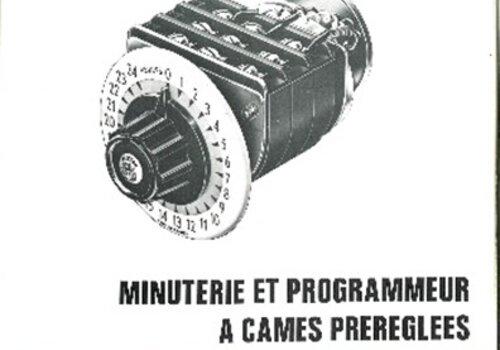 Affiche d'une minuterie fabriquée par l'entreprise Bretton