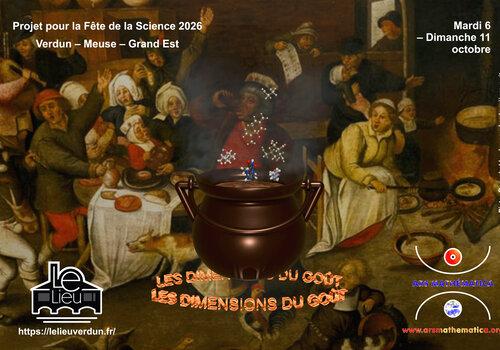 Logo de la manifestation "Les Dimensions du Goût"