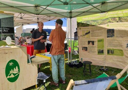 Stand du Parc naturel régional du Haut-Jura