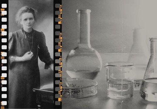 Dans le labo de Marie Curie