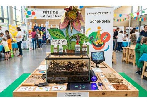 stand fête de la science Agro