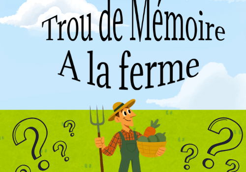Agriculteur devant son pré