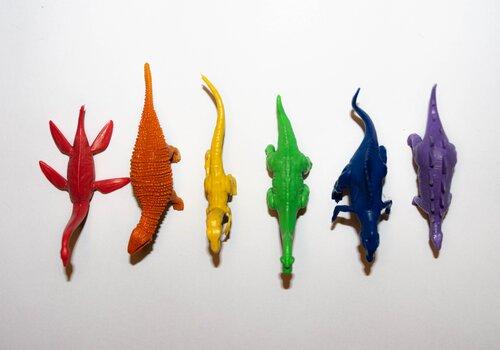 Plusieurs espèces de dinosaures