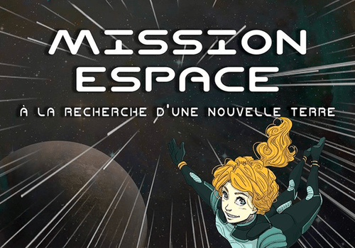 Visuel de l'exposition Mission espace