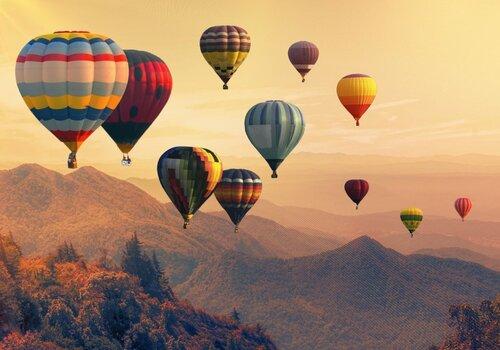 Montgolfière : l’air chaud en action