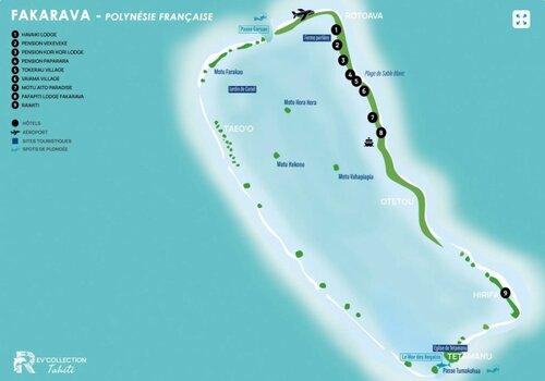 Carte Fakarava