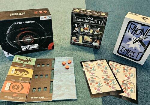 Une sélection de jeux de société scientifique