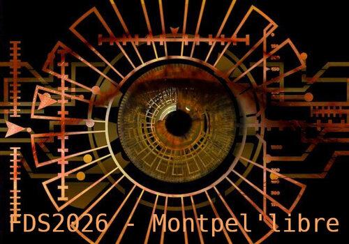 oeil entouré de donnée stylisées