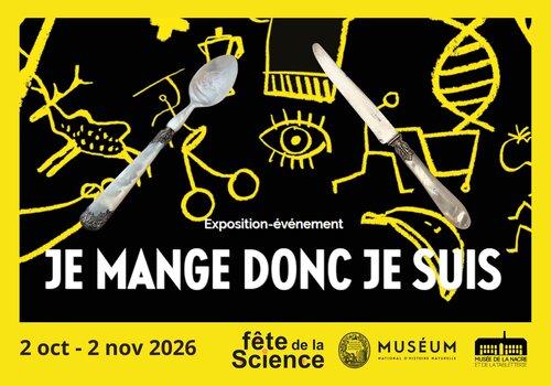 Je mange donc je suis, une exposition du Muséum d'Histoire Naturelle de Paris au Musée de la Nacre et de la Tabletterie de Méru