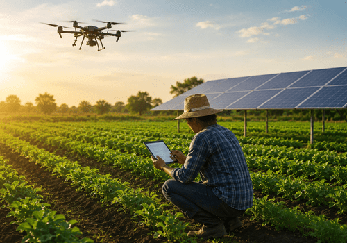 Agriculture durable (création IA)