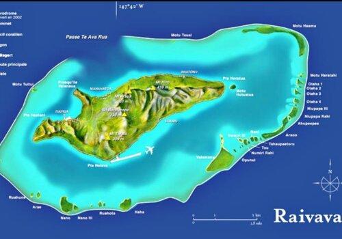 Carte Raivavae