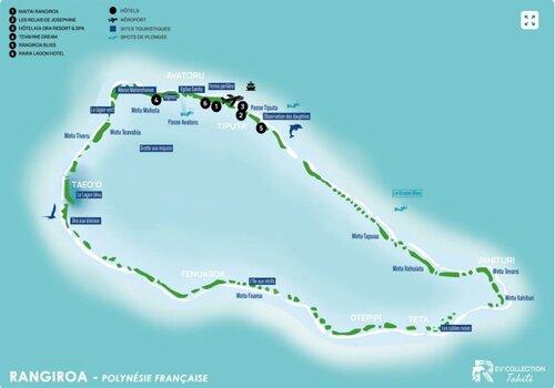 Carte Rangiroa