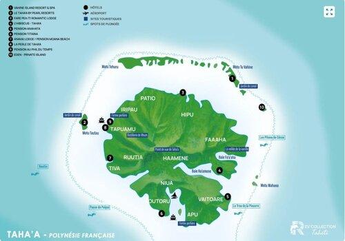 Carte Tahaa