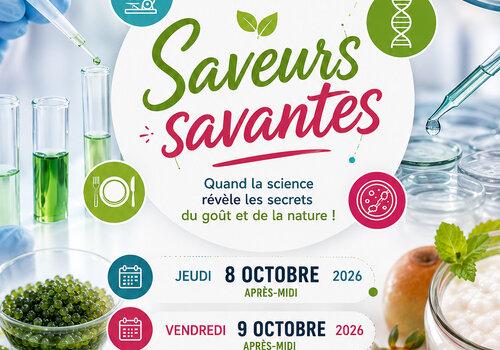Affiche fête de la science 2026 au lycée Jean Macé