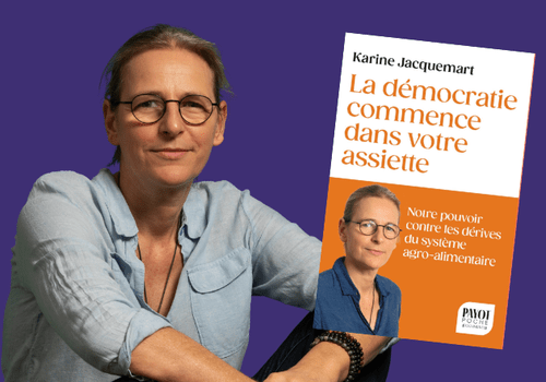 Karine Jacquemart et son livre La Démocratie commence par l'assiette