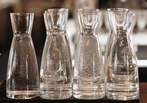 Carafes d'eau