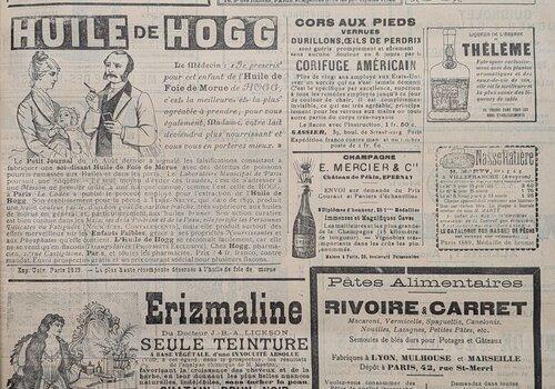 Publicités anciennes évoquant des produits santé