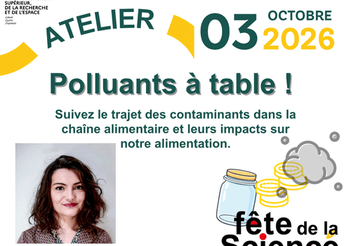 Atelier polluants alimentaires