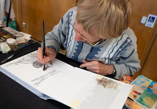 Dédicace de livres naturalistes