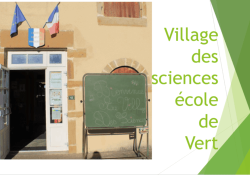 Village des sciences scolaire de Vert