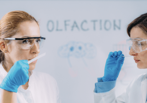 la perception des substances odorantes