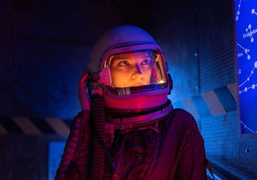 Femme astronaute