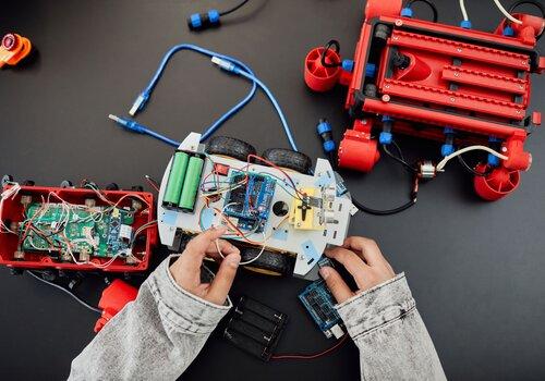 Construction voiture robot