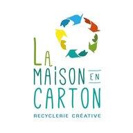 logo maison en carton