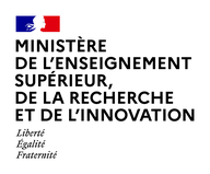 Logo du Ministère de l'Enseignement Supérieur, de la Recherche et de l'Innovation