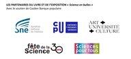 Les partenaires du livre et de l'exposition "Science en bulles"