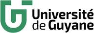 lettres U et G en vert, et écrit "université de guyane" à côté