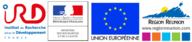 Avec le soutien financier de l'IRD, la Région Réunion, la Préfecture de la Réunion et l'Europe (FEDER) financeurs