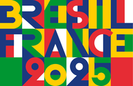 Logo de la saison France-Brésil 2025