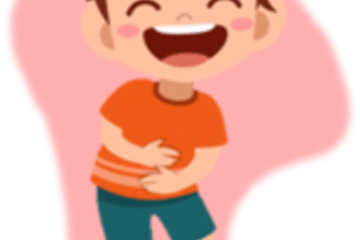 un enfant qui rit