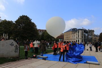 lâcher de ballon stratosphérique