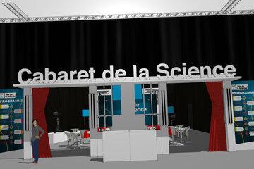 image 3D cabaret de la science