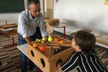 jeux en bois géant à découvrir sur le stand