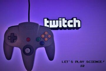 Manette de jeu vidéo et logo twitch