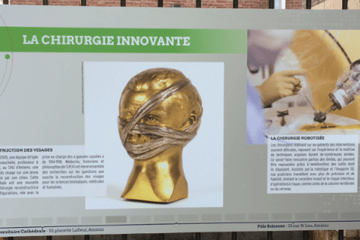 Photo d'un des panneaux de l'exposition UPJV
